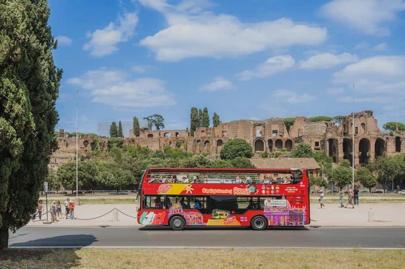 Rome Hop On Hop Off Tour from Civitavecchia by Train - Exploring Rome with the City Sightseeing Hop-On Hop-Off Bus
