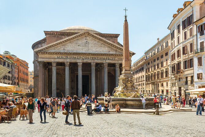 Rome: Hop-on-off bus tour -Visit the main attraction of Rome - The Open-Air Top Deck for Photos and Views