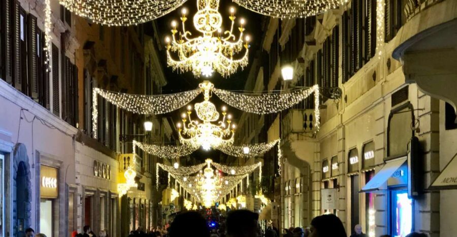 Rome Illuminated: Christmas Lights Walking Tour - Visiting the Spanish Steps and Piazza del Popolo