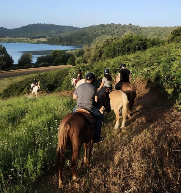 Rome: Lake Martignano Horseback Ride with Guide - Starting Point at Azienda Agricola Valle Contessa