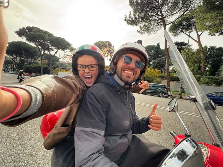 Rome: Lizzie McGuire Experience with Vespa Tour - Starting at Via del Colosseo, the Heart of Romes History
