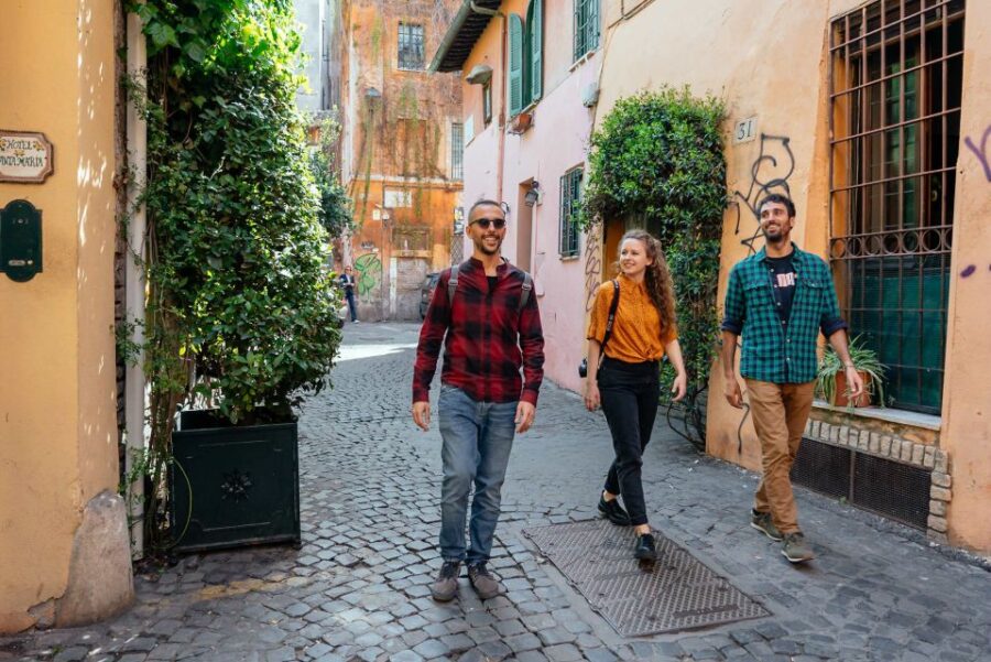 Rome: Off-the-Beaten-Track Private Walking Tour - Visit Trastevere and Experience Its Trendy Bars