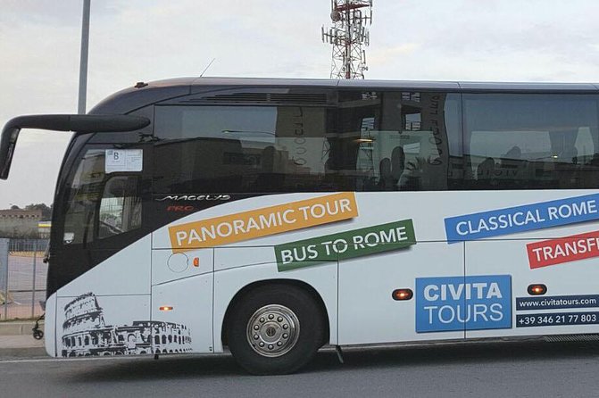 Rome On Your Own Bus from Civitavecchia - Key Points