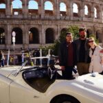 Rome Panoramic Tour by Vintage Classic Cabriolet Car or Vintage Minibus - Iconic Roman Landmarks from a Unique Perspective