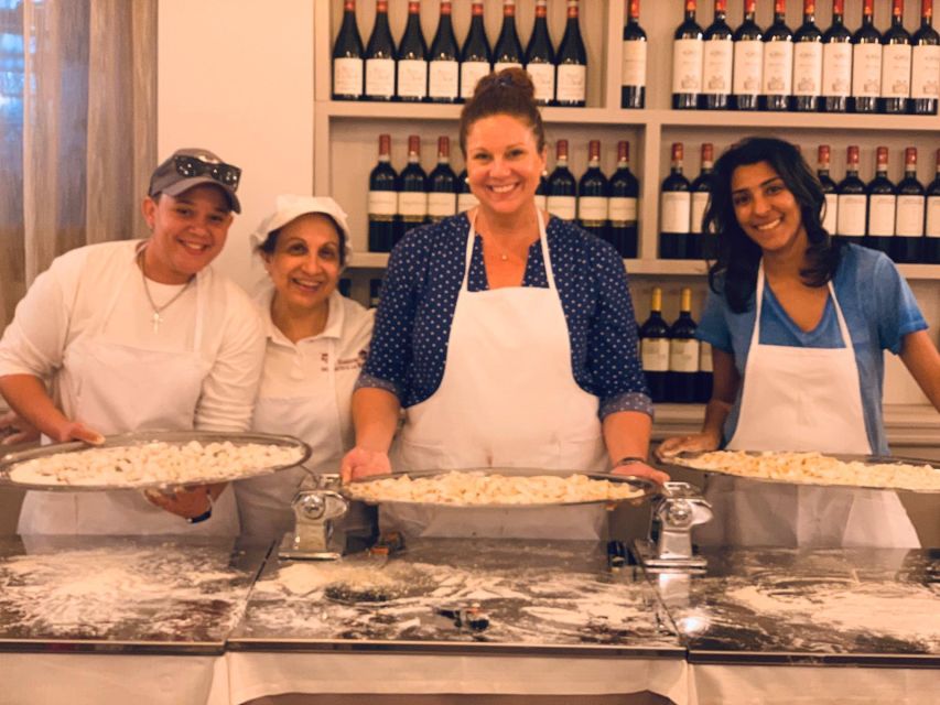 Rome: Pasta & Tiramisu Class with Free Flowing Fine Wine - Making Pasta and Tiramisu at a Family-Run Venue