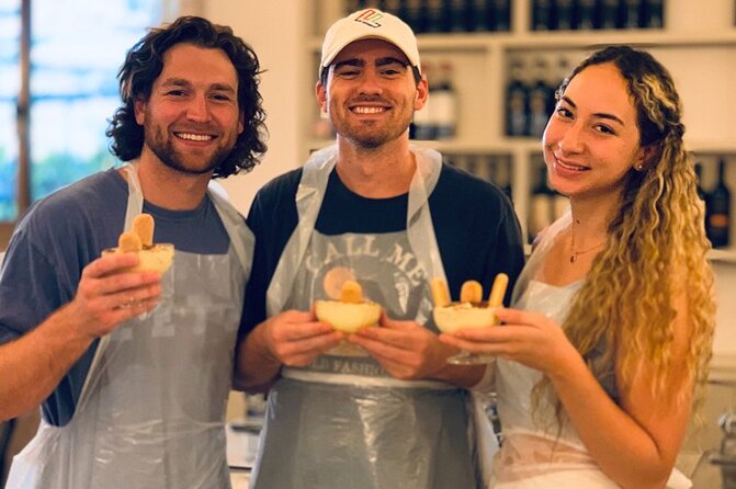 Rome: Pizza & Tiramisu Class with Free Flowing Fine Wine - Tasting and Enjoying Your Handmade Pizza and Tiramisu