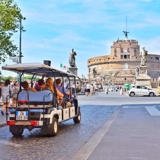 Rome: Private Golf Cart Tour with Local and Artisanal Gelato - From the Heart of Rome to the Hidden Gems