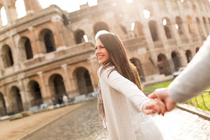 Rome: Private Photo Shoot at The Colosseum - Iconic Photo Stops: Arch of Constantine and The Pine Tree Avenue