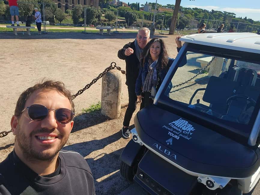 Rome: Private Sightseeing Tour by Golf Cart - The Quiet, Eco-Friendly Electric Golf Cart Experience