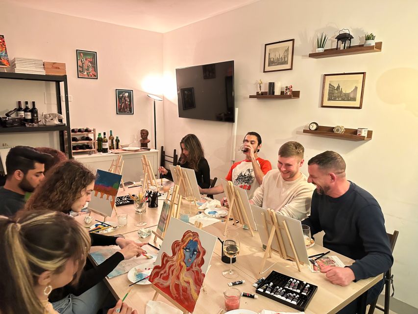 Rome: Small-Group Art Class with Wine - Starting Point in the Heart of Rome