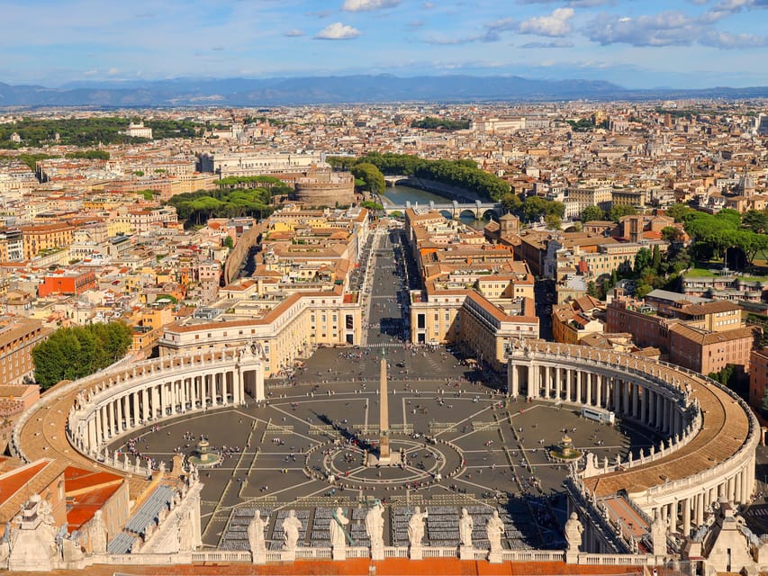 Rome: St. Peter's Basilica, La Pietà, and Papal Tombs Tour - St. Peter’s Square and Colonnades: Embracing Rome’s Spiritual Heart