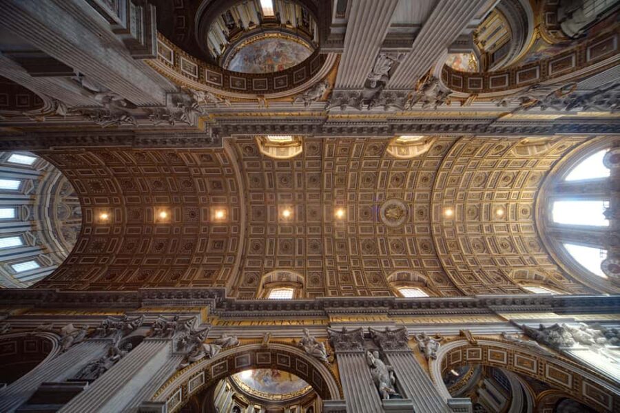 Rome: St.Peters Basilica, Tombs & Dome Tour Entry Ticket - Inside St. Peter’s Basilica: Art, Architecture, and Highlights