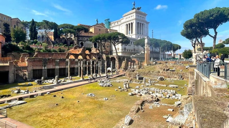 Rome: Tour with 3D Augmented Reality of Imperial Fora - From Trajan’s Forum to the Colosseum: The Route of the Tour