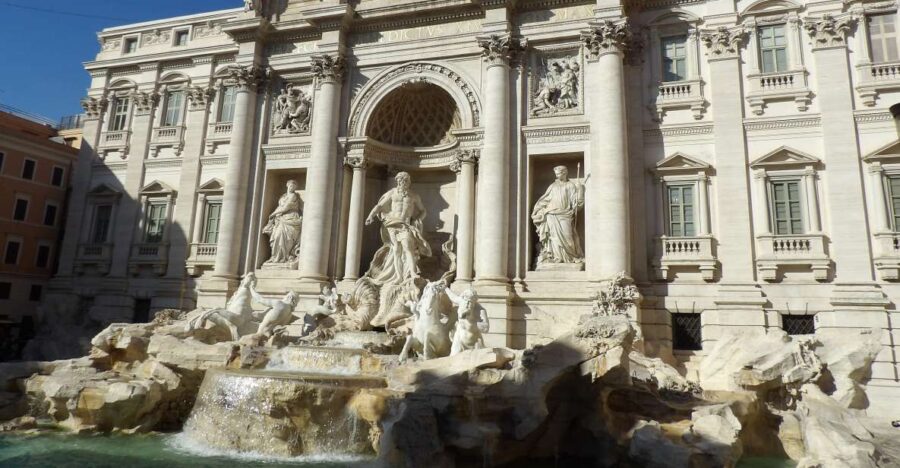 Rome: Trevi Fountain and Navona Square Underground Tour - Visiting Bernini’s Barcaccia Fountain in Spagna Square