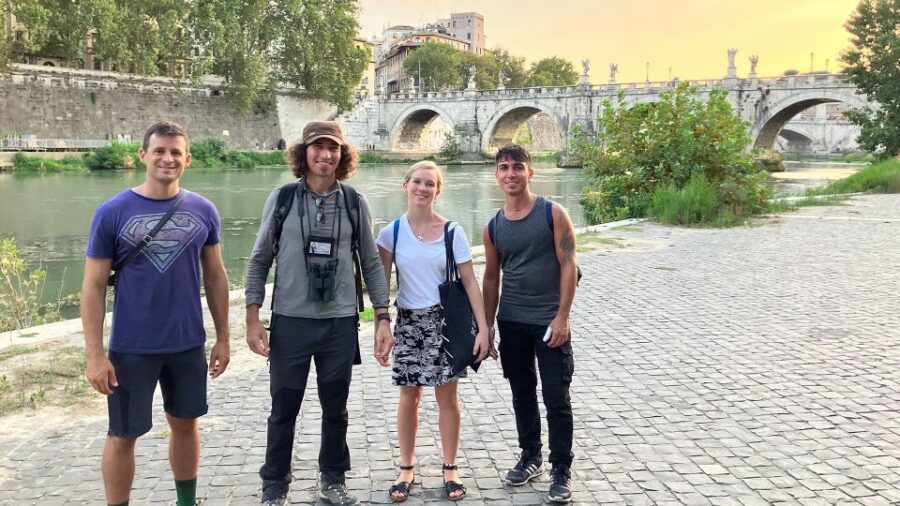 Rome: Urban hike along Rome's River of Kings  The Tiber - Encountering Wildlife in the City