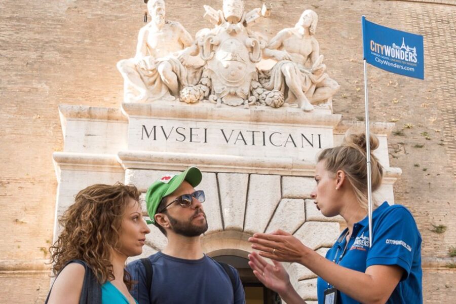 Rome: Vatican Museums, Sistine Chapel & Basilica Guided Tour - Inside the Vatican Museums: A Carefully Planned Route