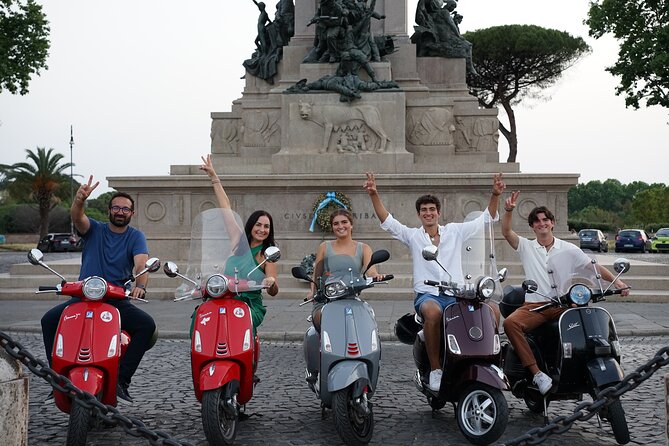 Rome Vespa Journey with City Center with Pickup and Drop-off - Riding on a Scooter for a Faster, More Flexible Tour