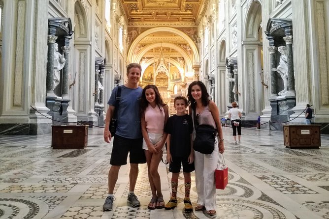 Rome Walking Tour of Holy Sites: Basilica of the Holy Cross in Jerusalem, San Giovanni in Laterano and Scala Santa - Visiting Basilica di Santa Croce in Gerusalemme