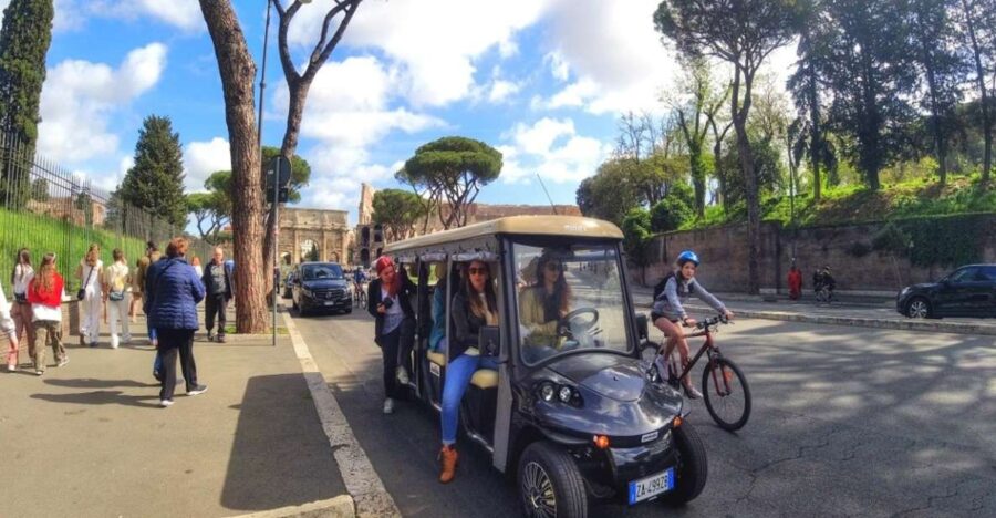 Romes Top Highlights Tour by Luxury Golf Cart - Discovering the Landmarks of Ancient Rome