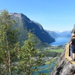Romsdalsstigen Via Ferrata - Introwall - Climbing the Accessible Route on Nesaksla Mountain