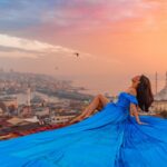 Rooftop Flying Dress Photo Shoot in Istanbul - Dress Selection and Accessories to Personalize Your Look