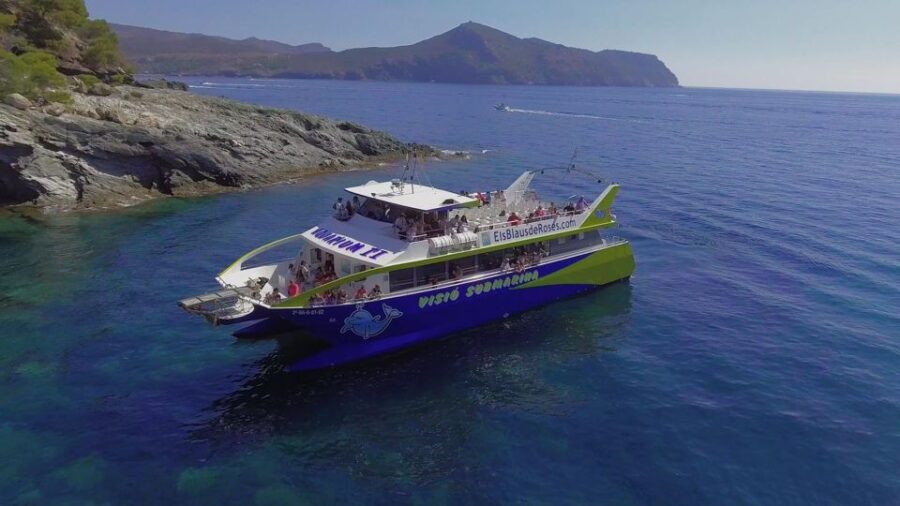 Roses: Cruise to Cala Murtra with Underwater Views - The Departure Point in Roses