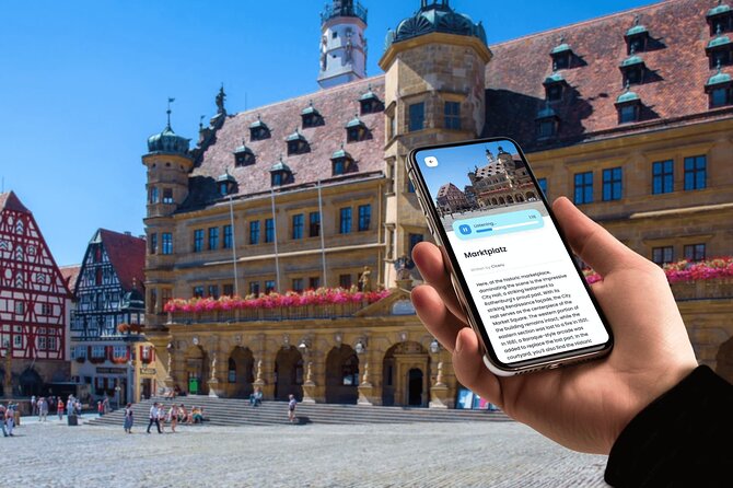 Rothenburg ob der Tauber Interactive City Tour - Iconic Photo Stop at Das Plönlein