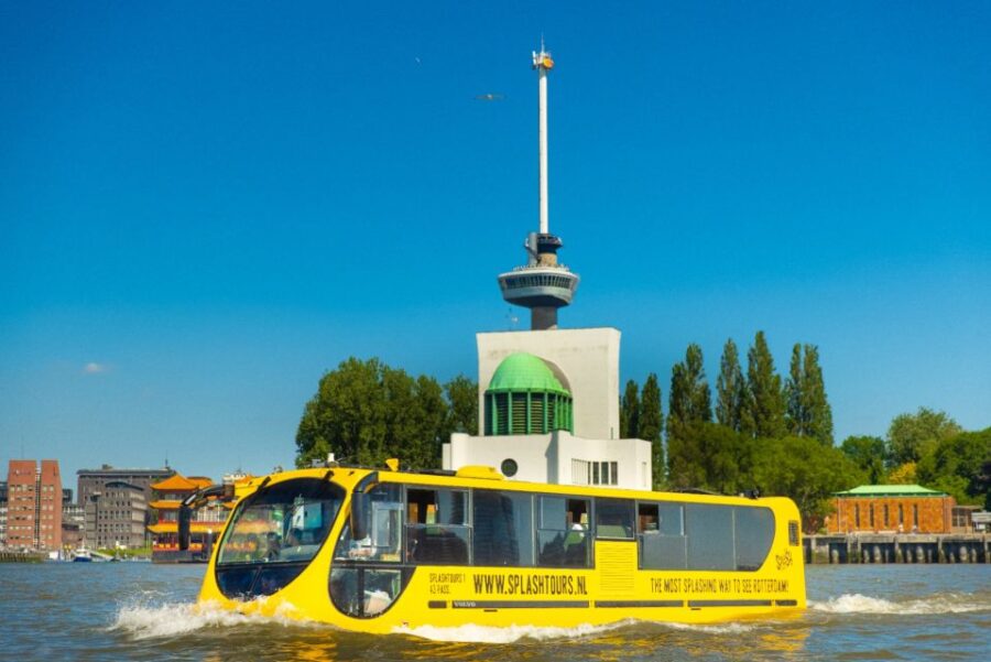 Rotterdam: 1-Hour Sightseeing Splash Tour - Starting Point and Tour Duration
