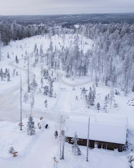 Rovaniemi: A Day Ticket to Kotatieva - Sledge Hill and Snowy Forest Activities