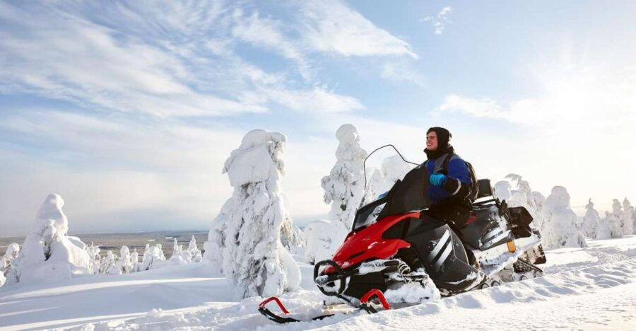 Rovaniemi: Guided Wilderness Snowmobile Ride - Discovering Rovaniemi’s Snowy Forests on a Snowmobile