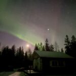 Rovaniemi: Northern Lights Electric Snow-Scooter Tour - From the Snowy Forest to the Aurora Cabin