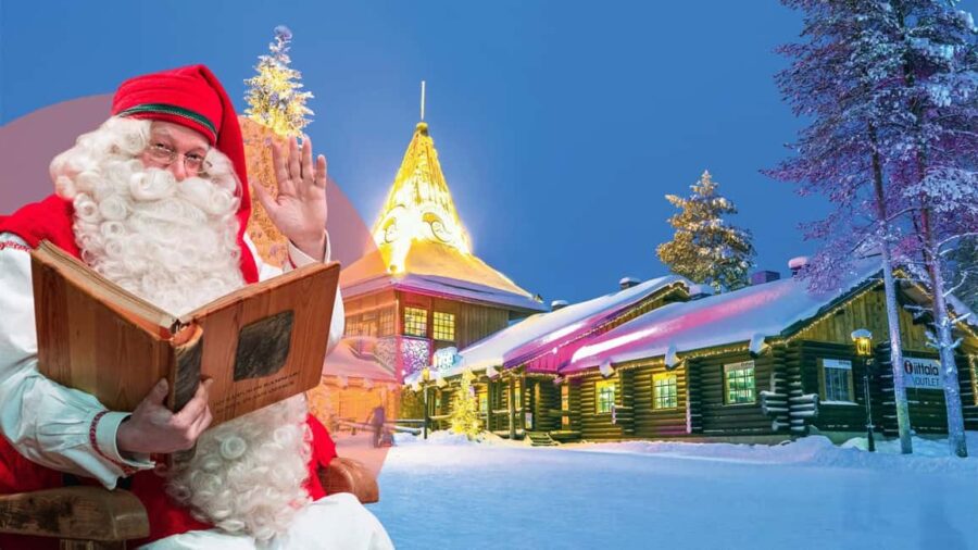 Rovaniemi: Santa Claus Village with Husky & Reindeer Ride - Experience a Majestic Reindeer Sleigh Ride