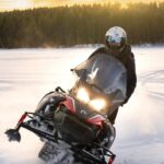 Rovaniemi: Snowmobile Safari, Reindeer & Husky Sleigh Ride - Meeting Reindeer and Huskies at the Arctic Farm