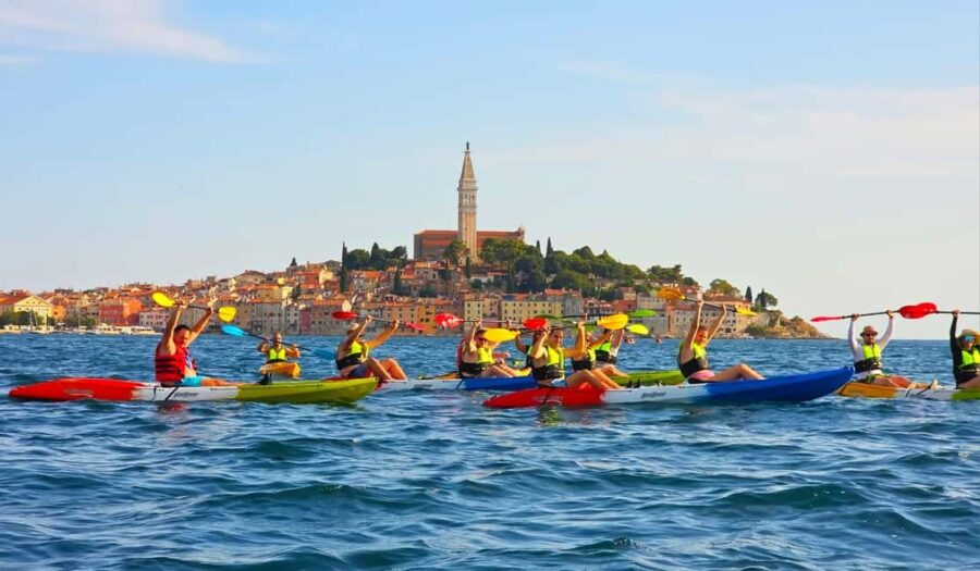 Rovinj-Amazing kayak tour &snorkeling &free drink &photos - Exploring Katarina Island by Kayak