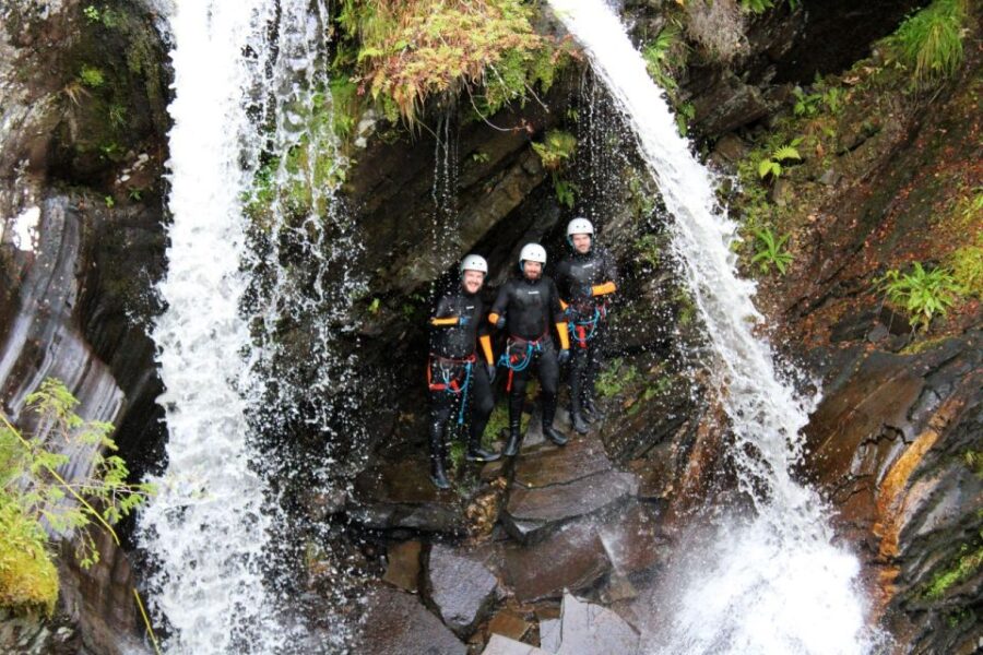 Roybridge, Lochaber: CANYONING - Laggan Canyon - Starting Point and Practical Details in Lochaber