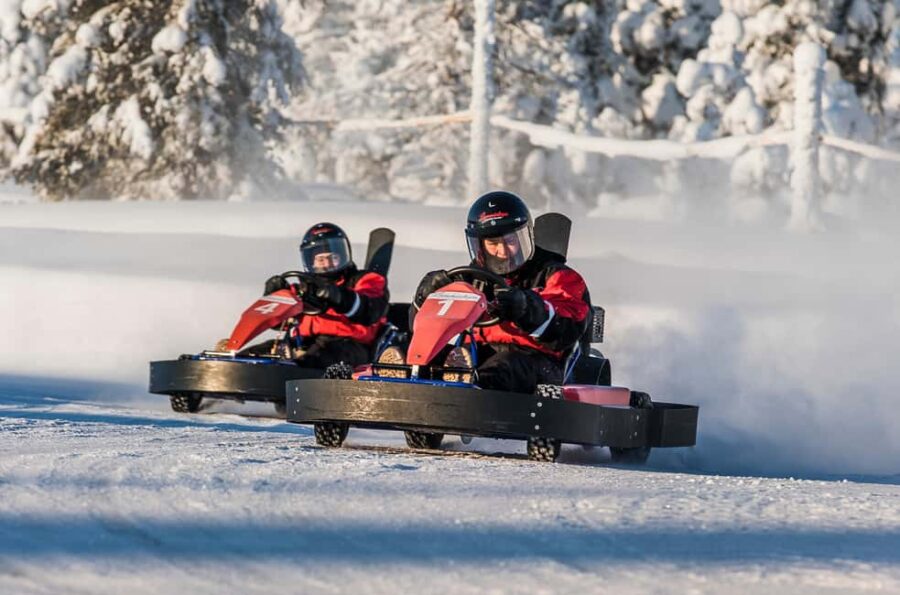 Ruka: Ice Karting Race - What You Do on the Ice Karting Track
