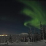 Ruka: Searching for the northern lights with snowshoes - Scenic Ruka: Snowshoeing Amidst Finnish Wilderness