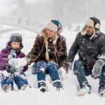 Säfsen: Family Snow Day with Sledding & BBQ - Snowman Building in a Winter Forest Setting