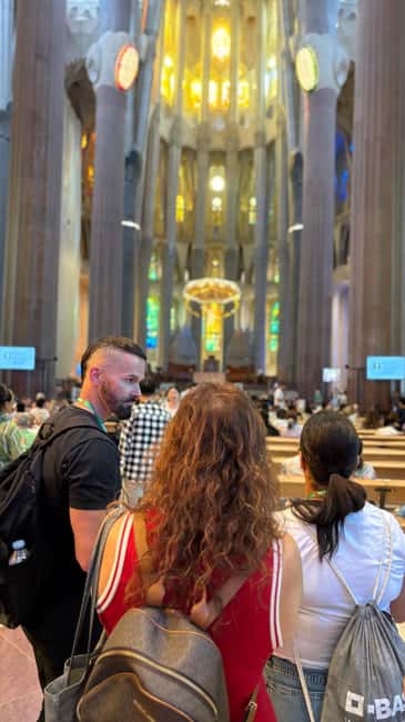 Sagrada Familia Guided Tour - Inside the Basilica: Light, Color, and Sacred Forest