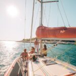 Sail and escape to Pakleni islands | Half day sailing on a modern 36ft yacht - Sailing Towards the Pakleni Islands