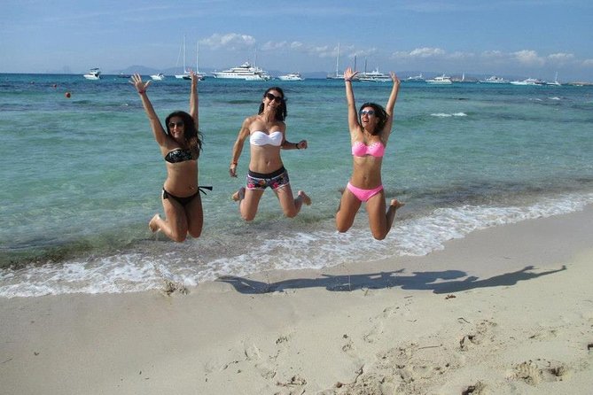 Sailing the Southern Beaches of Ibiza - Exploring Cala Tarida’s Calm Blue Waters