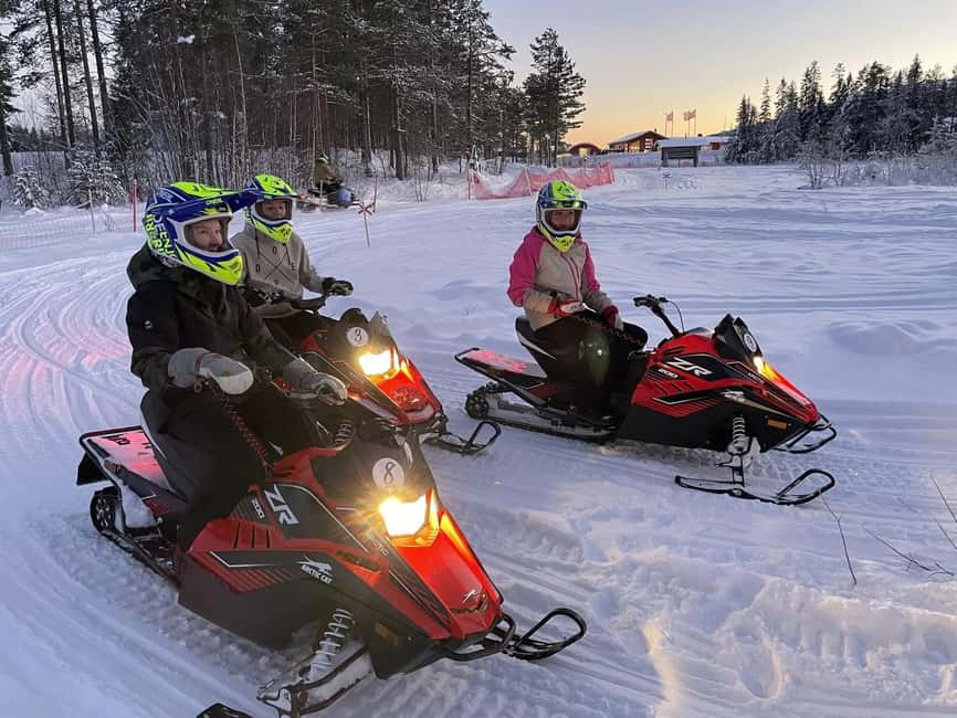 Sälen: Mini Snowmobile Adventure on Private Track - The Thrill of 200cc Mini Snowmobiles