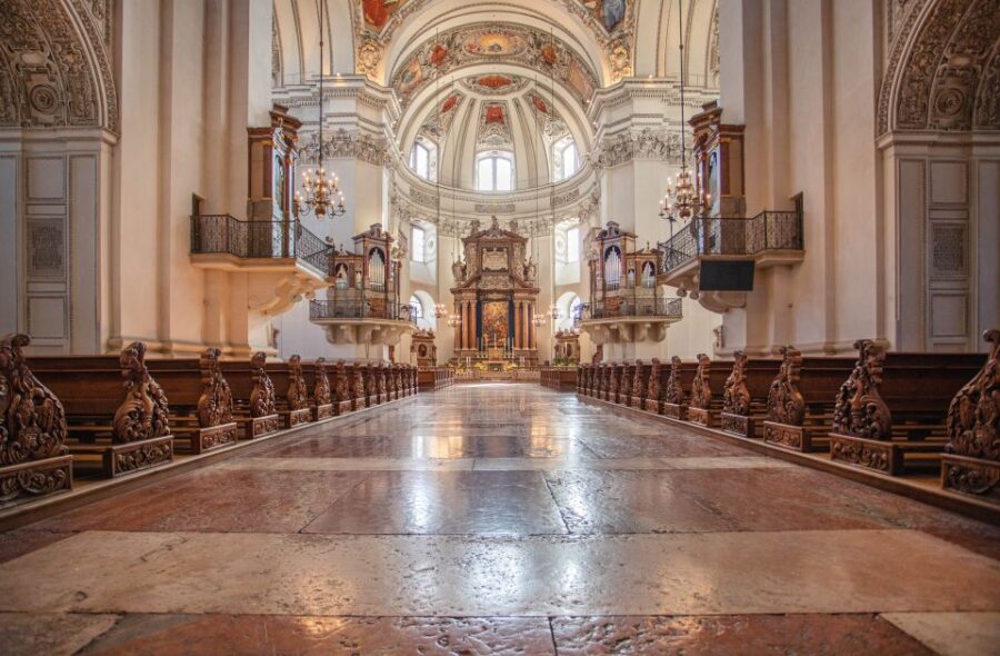 Salzburg Cathedral: Guided Tour with Entry Ticket - The Crypt: A Contrast of Past and Present Art