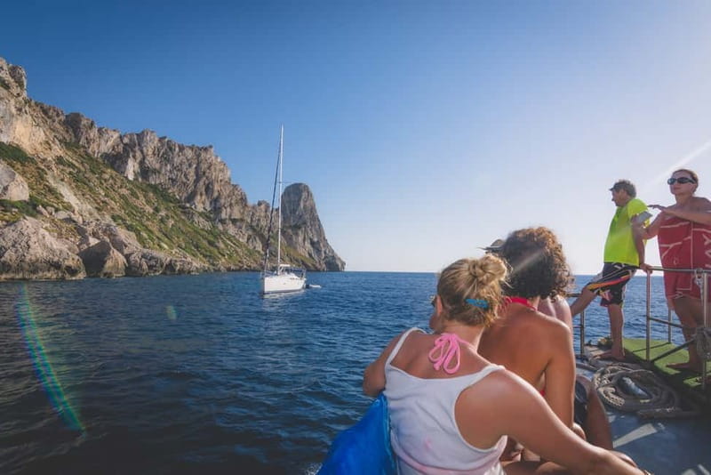 San Antonio: Es Vedrà, Formentera Tour with Food & Drinks - Sailing Along Ibiza’s West Coast with Scenic Views