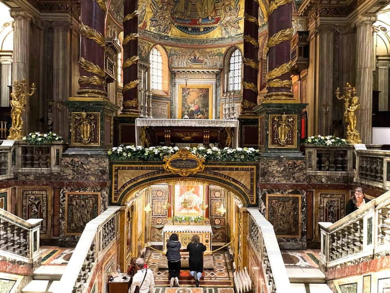 Santa Maria Maggiore: Pope Francis Entry Ticket, Audio Guide - Inside the Basilica: Mosaics, Chapels, and Artistic Treasures