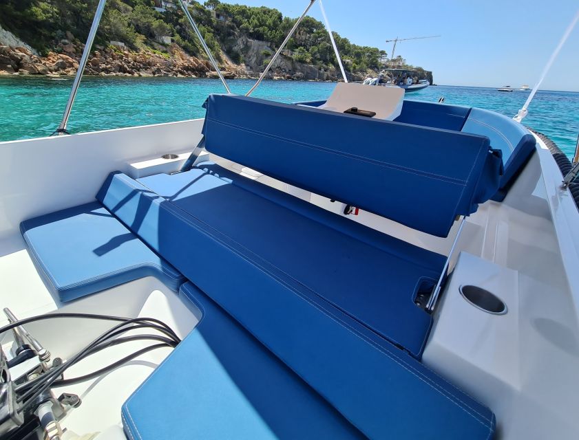 Santa Ponsa: Private Boat Rental with No Licence Necessary - Exploring the Turquoise Waters of Mallorca in Your Own Private Vessel