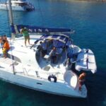 Santorini: 7-Hour Private Catamaran Cruise with Food & Drink - Exploring Santorini’s Most Famous Beaches from the Water
