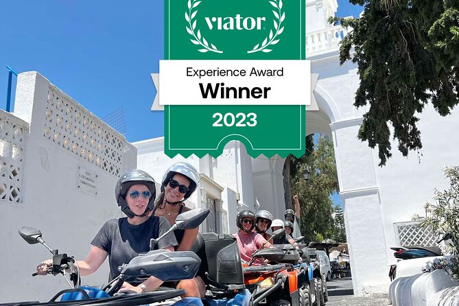 Santorini ATV-Quad Experience Tour + Transportation - Exploring Emporio’s Venetian Castle and Labyrinth Streets