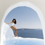 Santorini: Casual Photoshoot by Flying Dress Photo © - The Unique Setting of Santorini for a Photoshoot