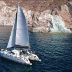 Santorini: Catamaran Cruise with Food and Drinks - Snorkeling and Local Cuisine at Mésa Pigádia Beach